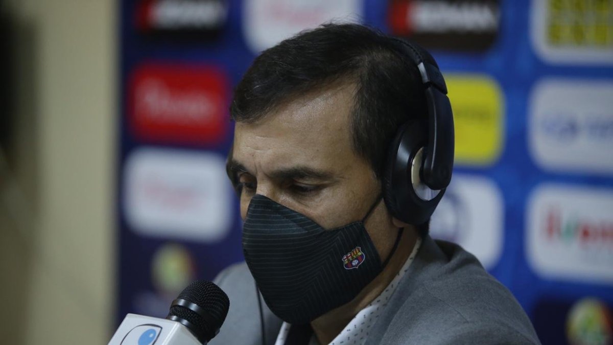 Fabián Bustos, técnico de Barcelona, manifestó que el Ídolo siempre buscó los tres puntos en suelo ambateño.