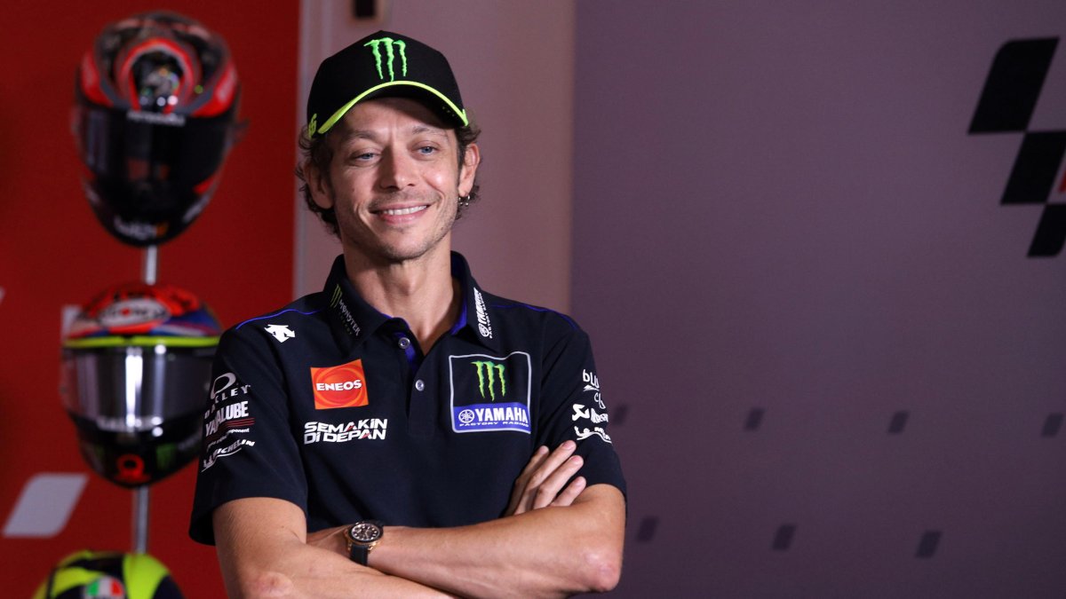 El motociclista italiano se alista para el Gran Premio de San Marino este fin de semana.