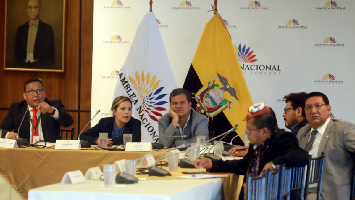 Johanna Cedeño (presidente) y Eliseo Azuero (vicepresidente) no volverán a sentarse frente a la Comisión de Fiscalización.