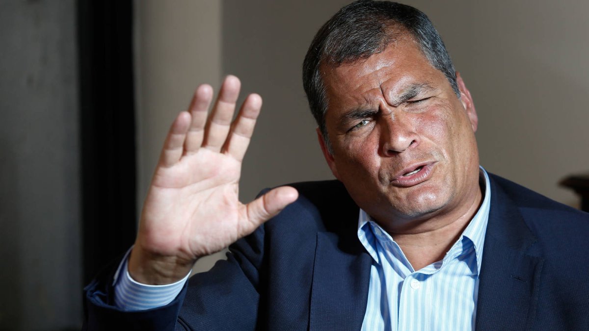 Rafael Correa salió al paso de las declaraciones de Richard Carapaz.