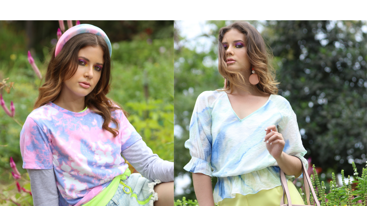 Si gusta de un estilo arriesgado, opte por colores llamativos como el morado, rosado, verde y rojo.