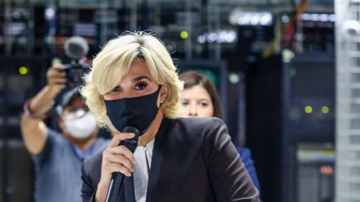 Hecho. Viteri se refirió también al tema, este 11 de septiembre tras un acto de entrega de insumos a familias de distintos barrios.