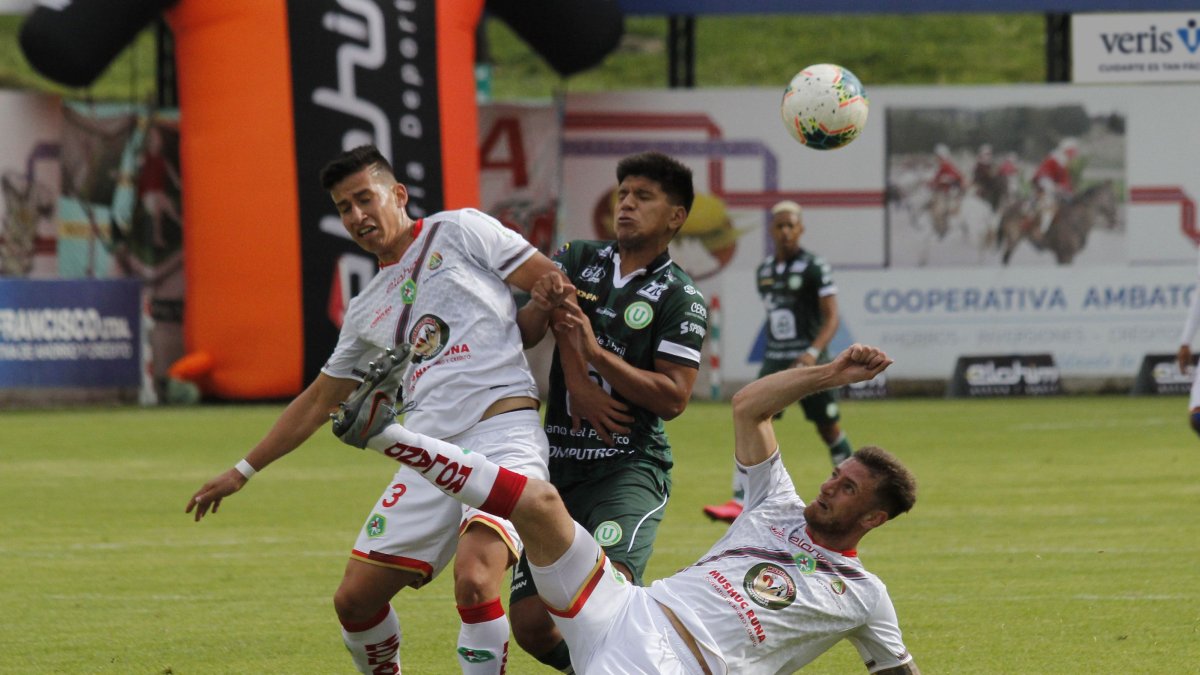 El partido entre el Ponchito y la Liga de Portoviejo fue friccionado.