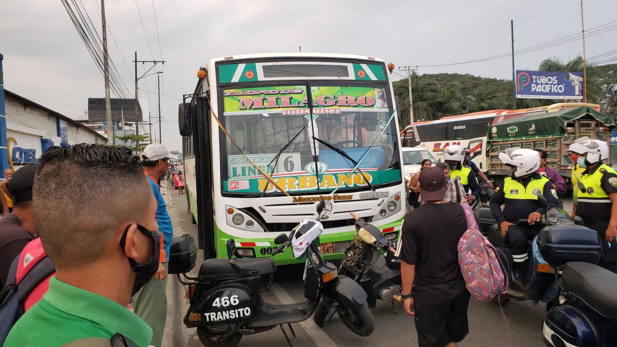 El accidente ocurrió el pasado viernes, por la mañana.
