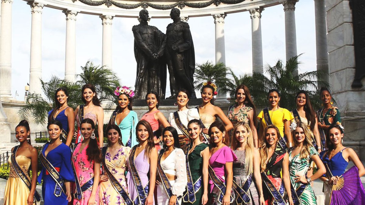 Candidatas a Miss Ecuador 2020