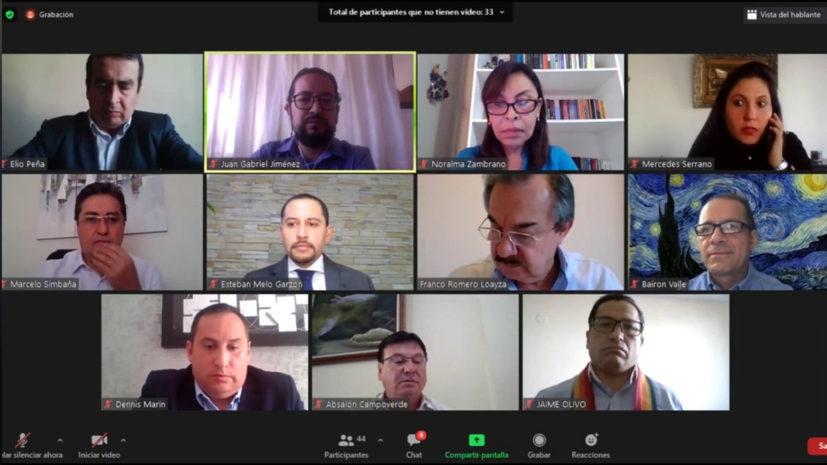 La Comisión de Fiscalización tuvo hoy su primera sesión de manera virtual.