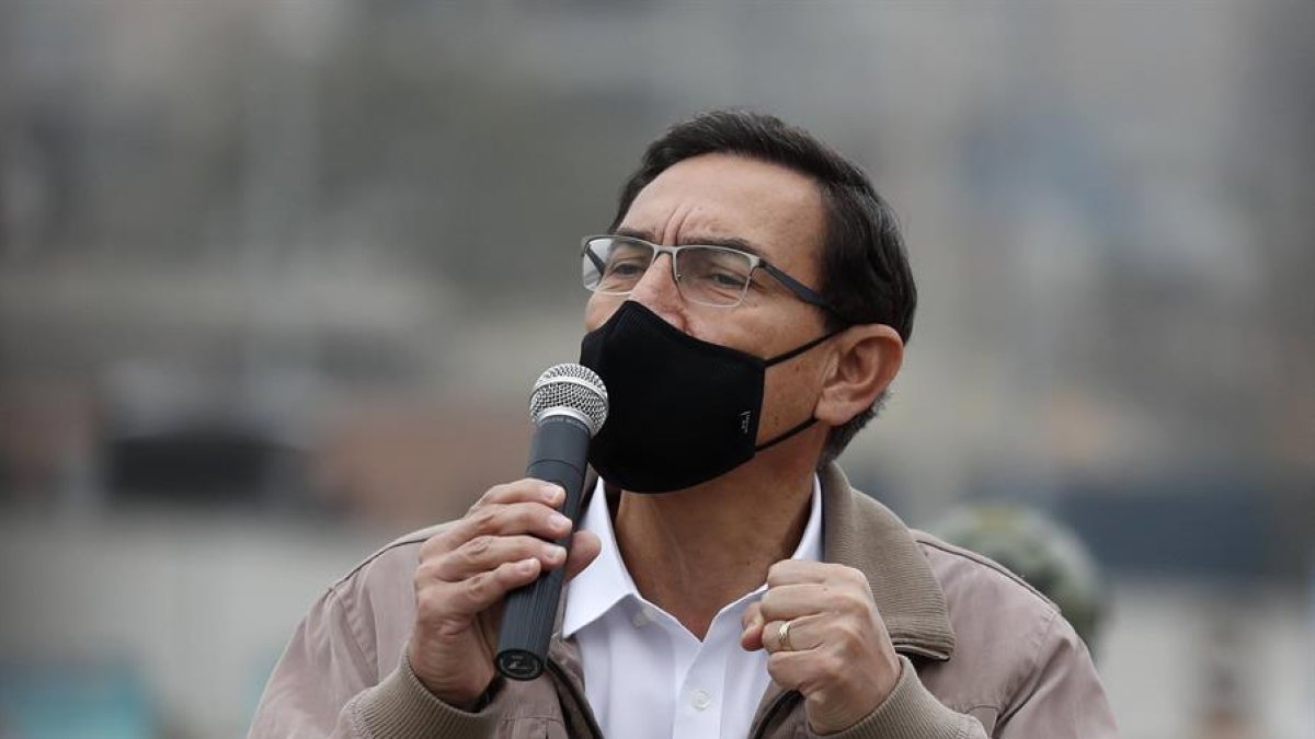 Martín Vizcarra, presidente de Perú.