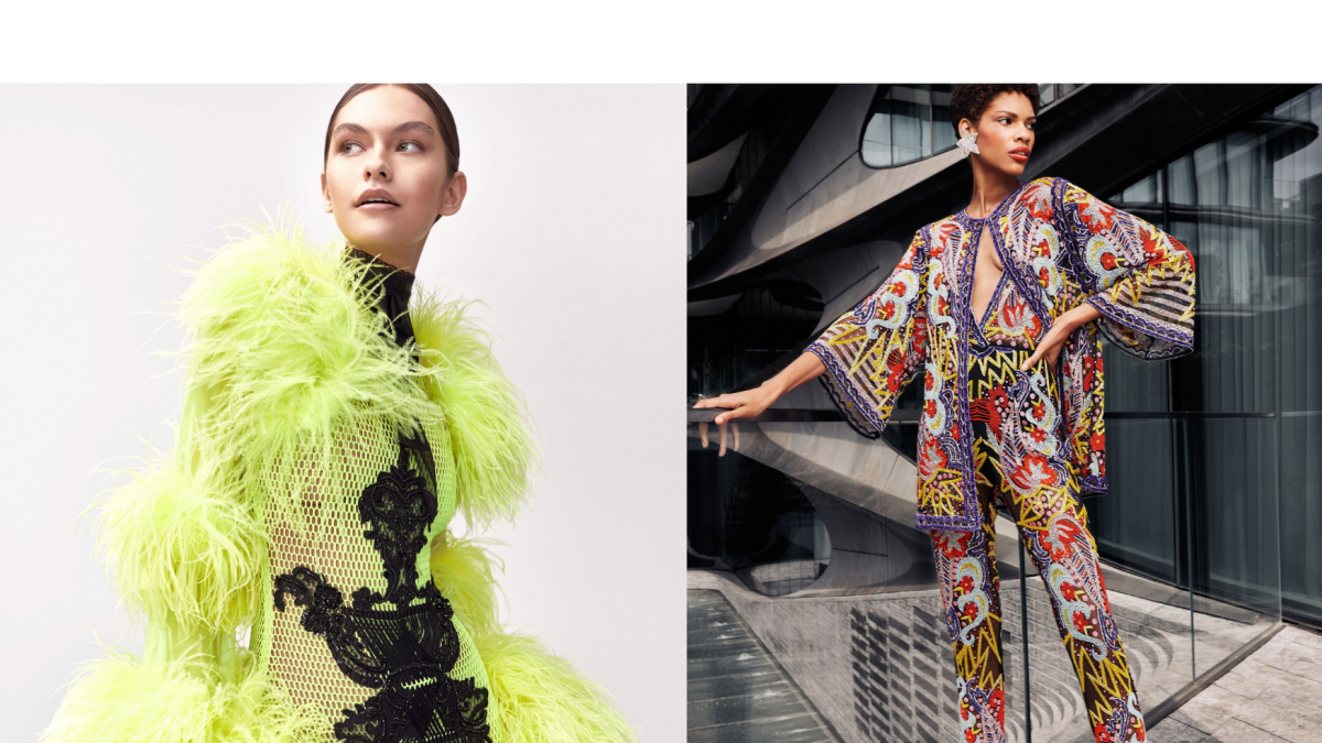 Diseños de Sukeina y Naeem-Khan