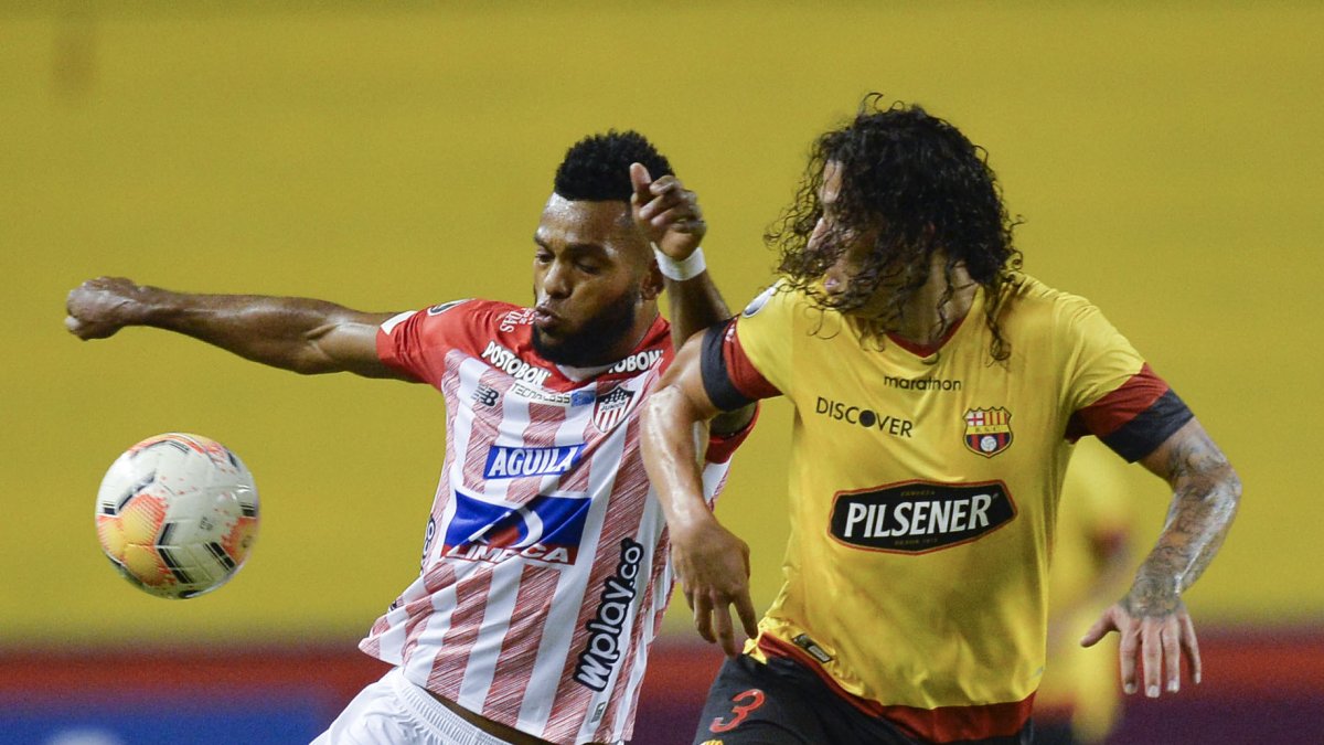 Ante Junior los amarillos acumularon su tercera derrota consecutiva en la fase de grupos de la Copa Libertadores.