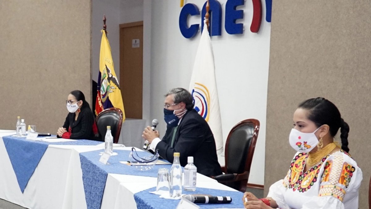 Reclamo. El consejero Cabrera aseguró ayer que hay “injerencia” de Finanzas en las elecciones de 2021.