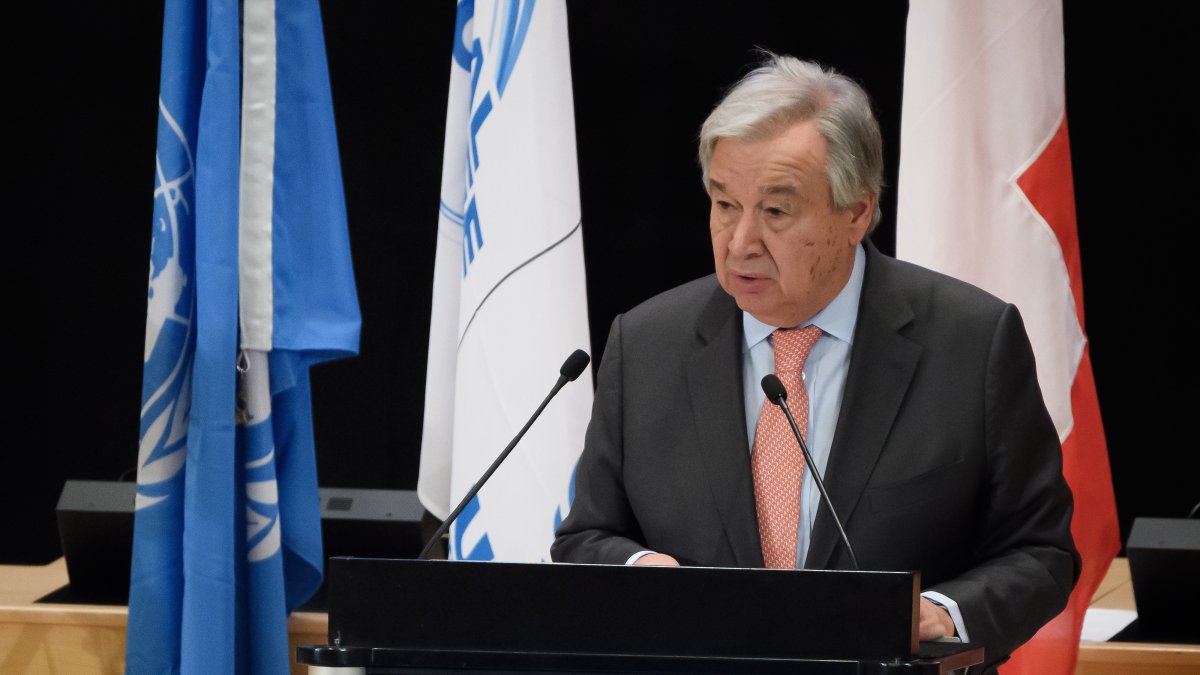 Ginebra. El jefe de la ONU, António Guterres, en diciembre pasado.