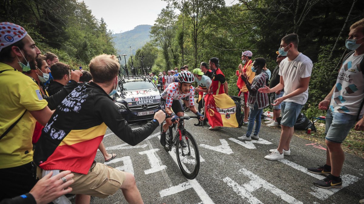 El ecuatoriano Richard Carapaz cerró su participación en el Tour de Francia y ahora se enfoca en el Mundial de Ruta