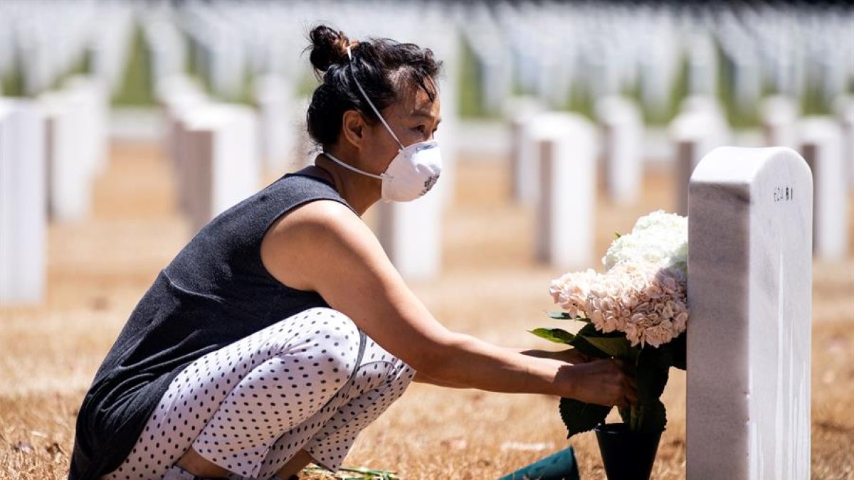 Más 200.000 fallecidos por la COVID-19 suma Estados Unidos.