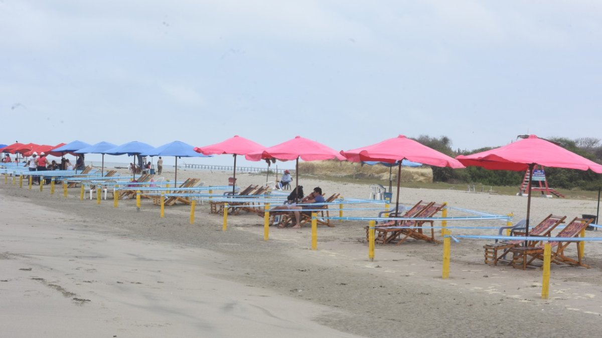 El balneario tiene cerca de 500 metros lineales. El año pasado pasó prácticamente todo el año cerrado al público.