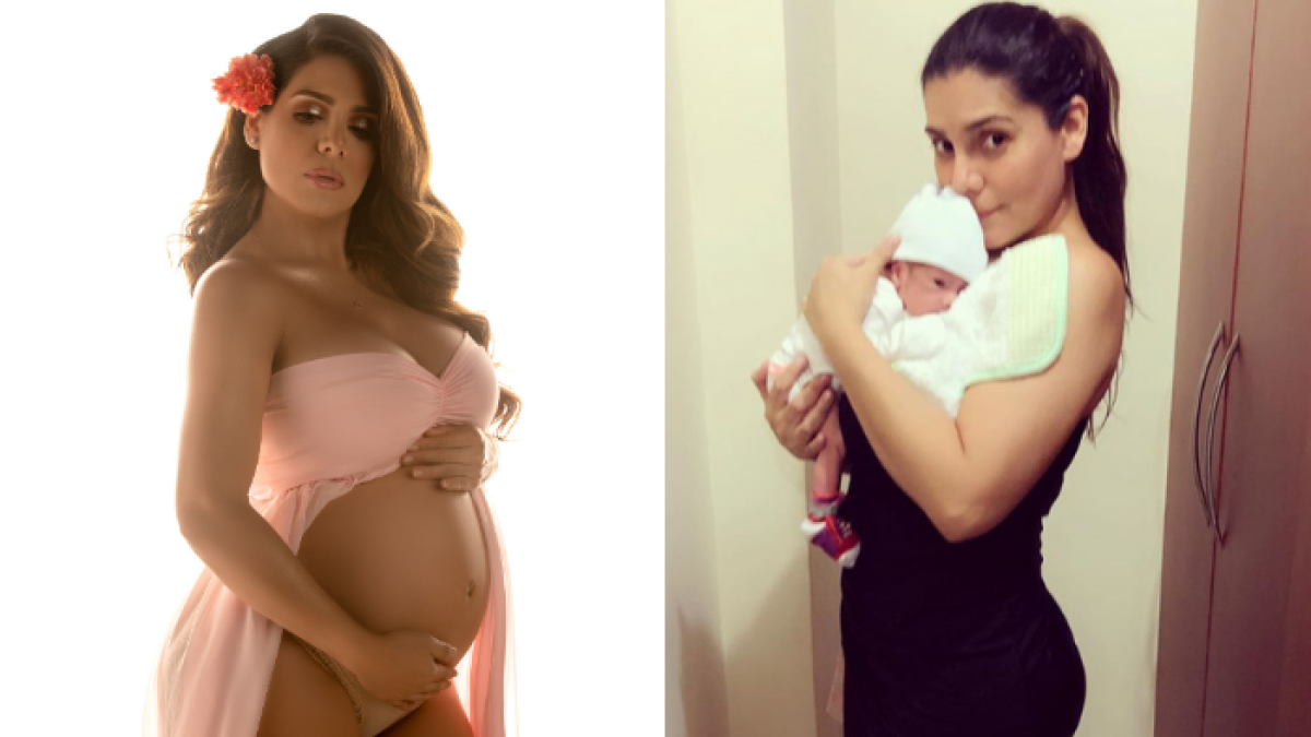 Sofía está feliz con el nuevo miembro de la familia.