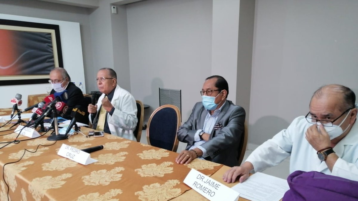 Hecho. Cuatro integrantes del FOCI durante la rueda de prensa este miércoles 23 de septiembre.