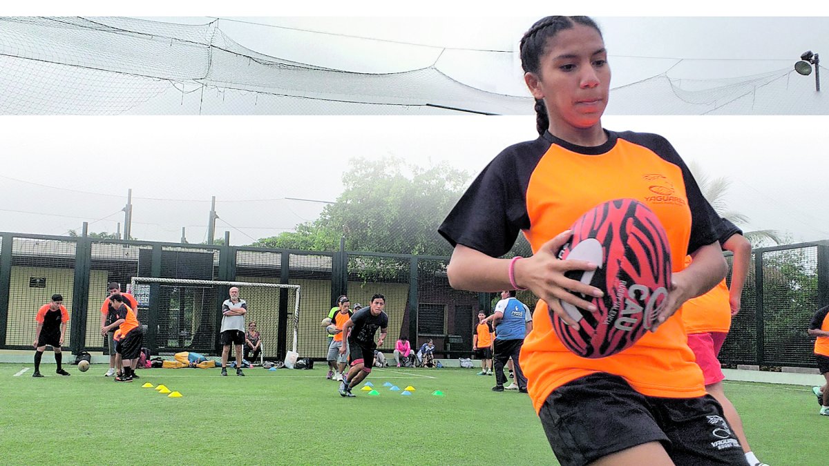 Por intermedio del rugby, el club Yaguares impulsa el trabajo de inclusión de deportistas con capacidades especiales. Ellos entrenan con quienes no tienen limitaciones físicas o intelectuales.
