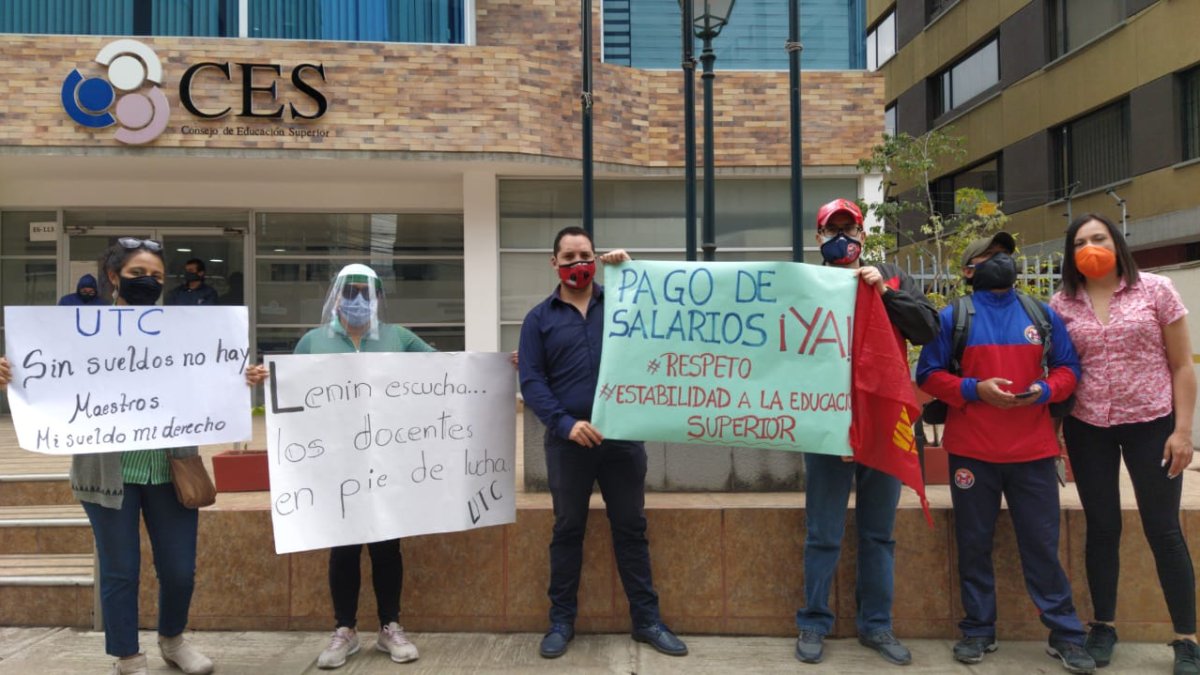 Desde fines de agosto, los profesores universitarios han retomado las protestas contra el recorte presupuestario que afecta a la educación superior..