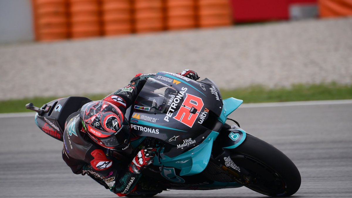 Fabio Quartararo lució muy superior en la prueba.
