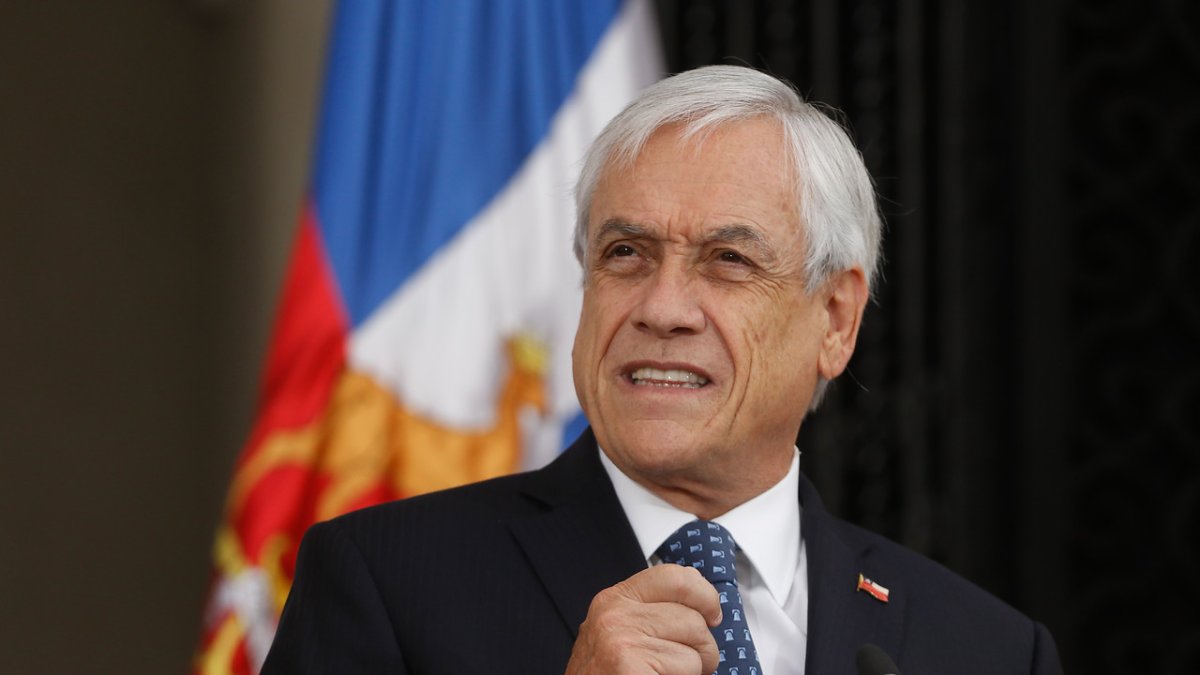Sebastián Piñera, presidente de Chile.