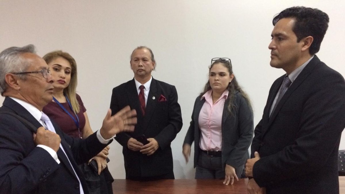 Representantes de la Fiscalía, Procuraduría y el IESS presentaron el recurso de apelación al fallo de nulidad, dictado el 22 de octubre de 2019.