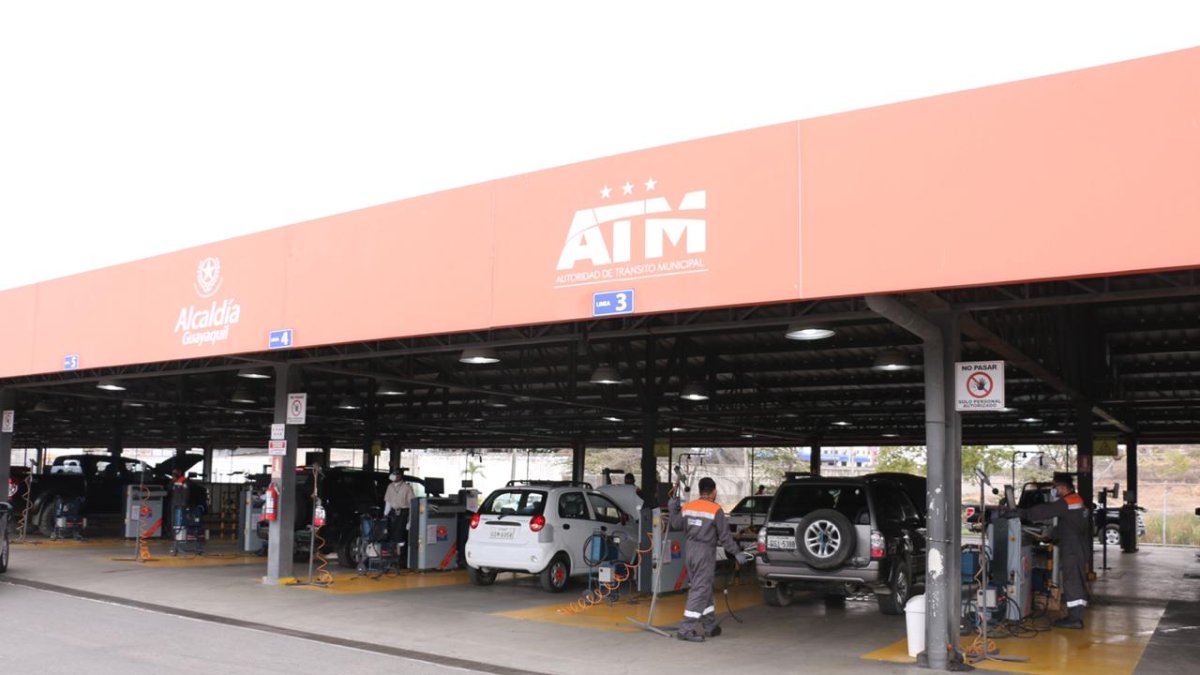 Uno de los lugares donde la ATM realiza la revisión técnica vehicular.