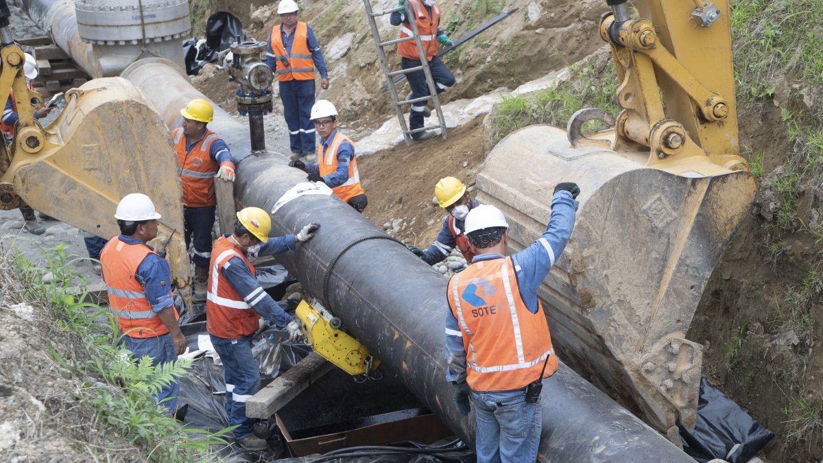 Petroecuador señala que desde 1985 mantiene relaciones contractuales con esa unidad militar para el mantenimiento del SOTE.