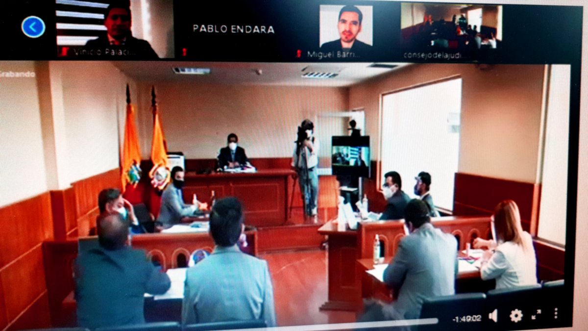 Una gran parte de audiencias se desarrollan actualmente entre lo presencial y las telemáticas, por el virus.