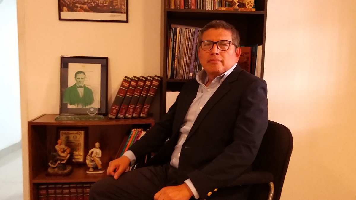 Figura. Fernando Mancero es el presidente de la Fundación Bienvenido Guayaquil.