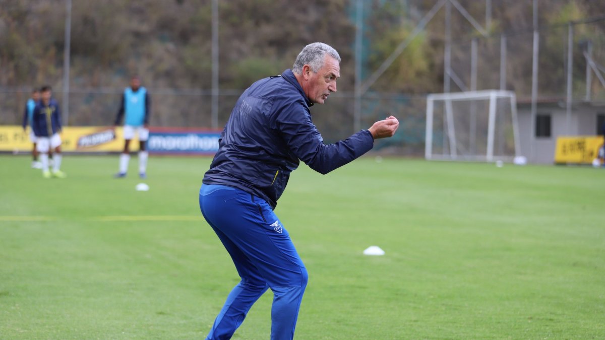 El argentino Gustavo Alfaro, entrenador de la selección ecuatoriana, sacó conclusiones del reciente microciclo
