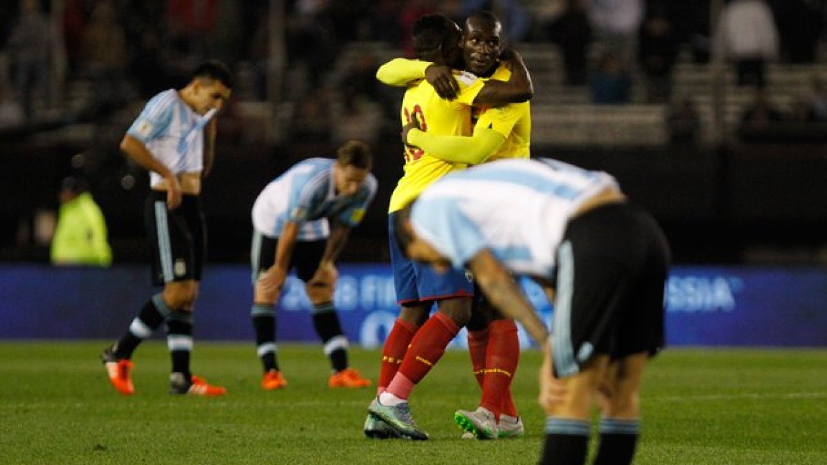 Segundo Castillo fue parte de la histórica victoria de Ecuador ante Argentina.