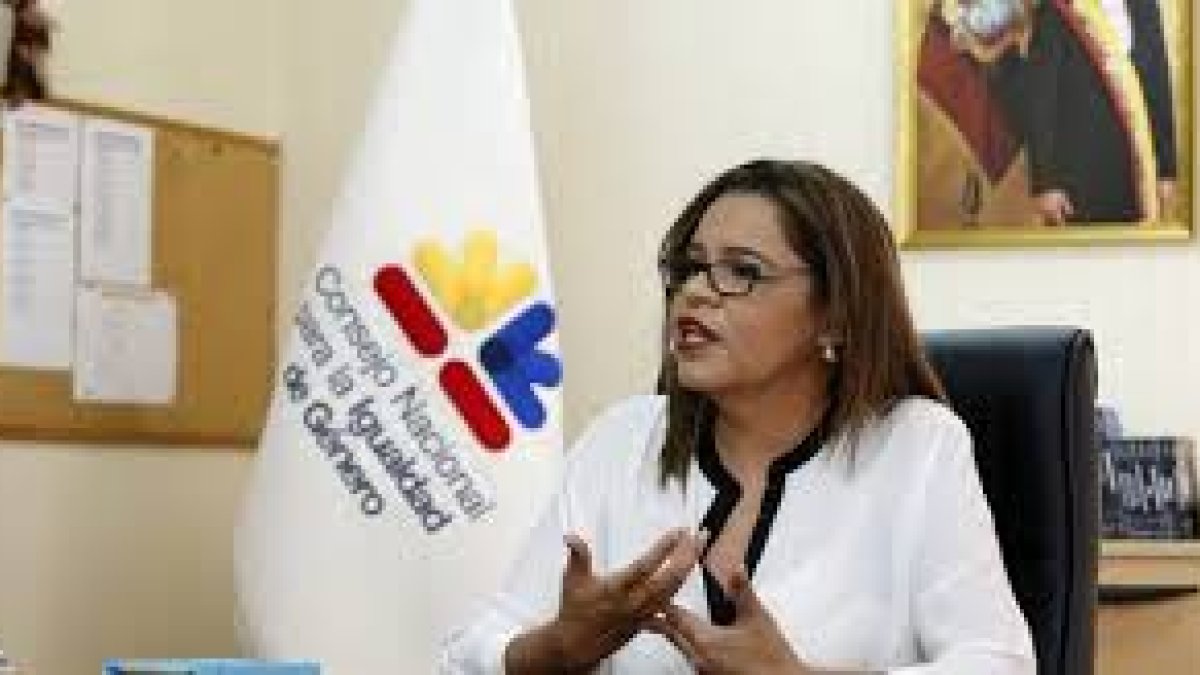 La abogada del Centro Ecuatoriano para la Promoción y Acción de la Mujer, Consuelo Bowen.