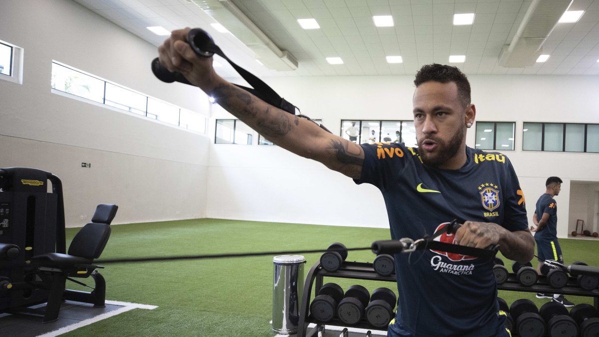 Neymar ha realizado trabajos diferenciados.