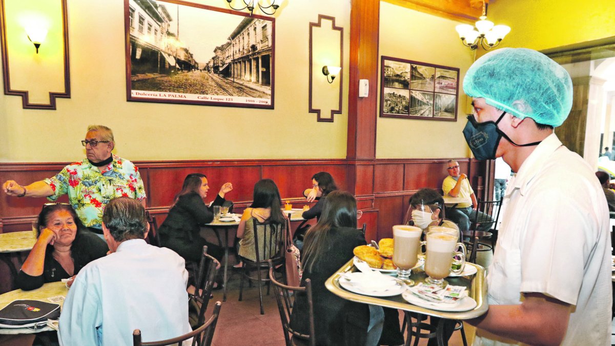La Dulcería La Palma, una de las pastelerías más antiguo de Guayaquil.