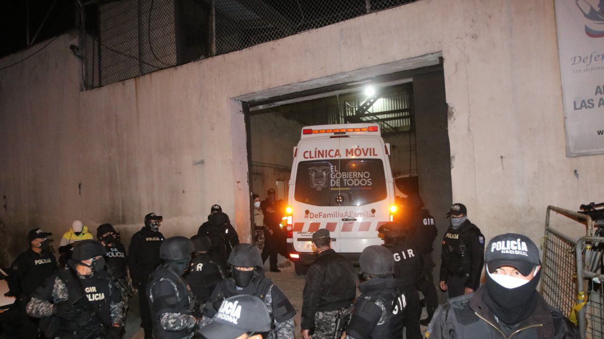 El pasado 28 de julio Daniel Salcedo fue ingresado a la cárcel de El Inca, en Quito, tras salir del hospital.