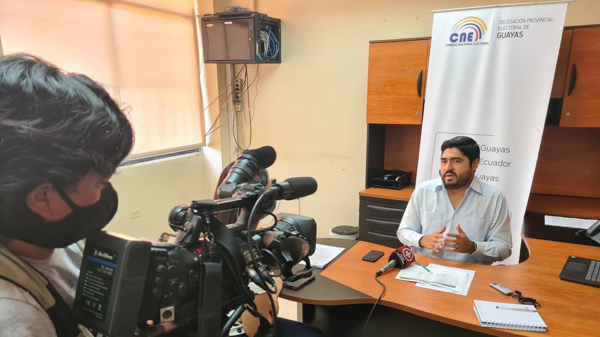 Julio Candell es el presidente de la Junta Electoral del Guayas.