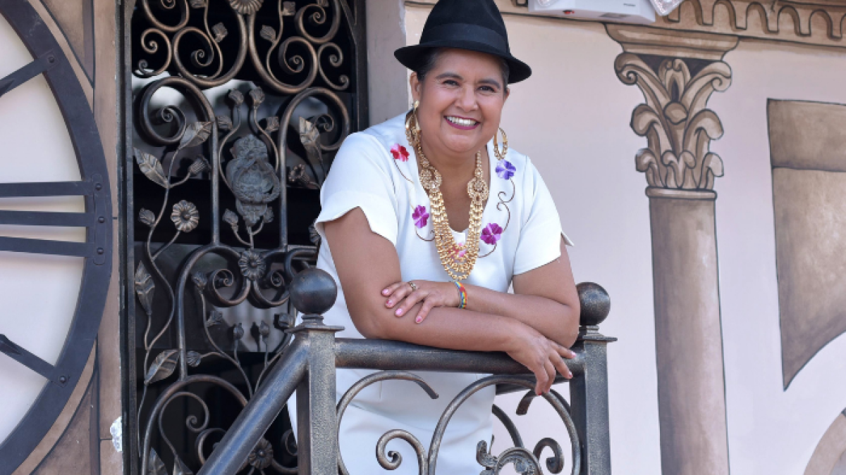 Lourdes Tibán no descarta convertir su vida en una teleserie.