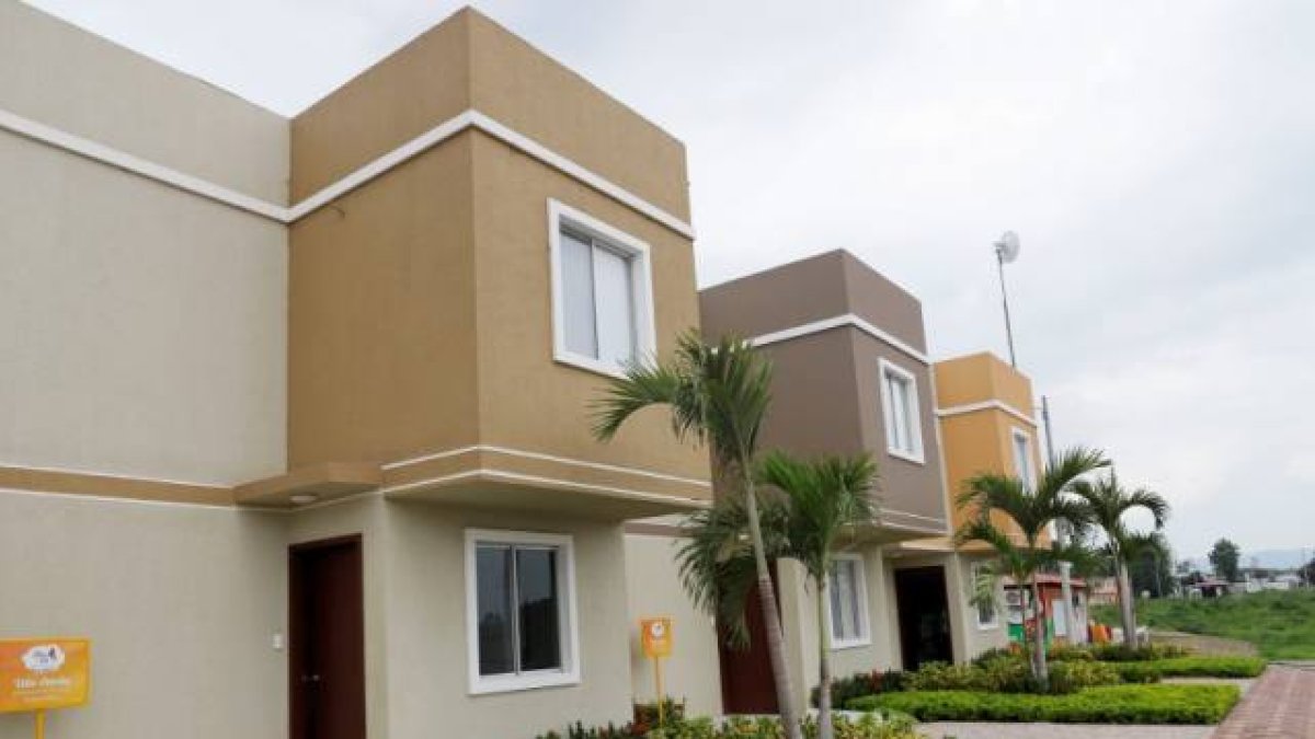 Las casas no son adosadas y son antisísmicas.