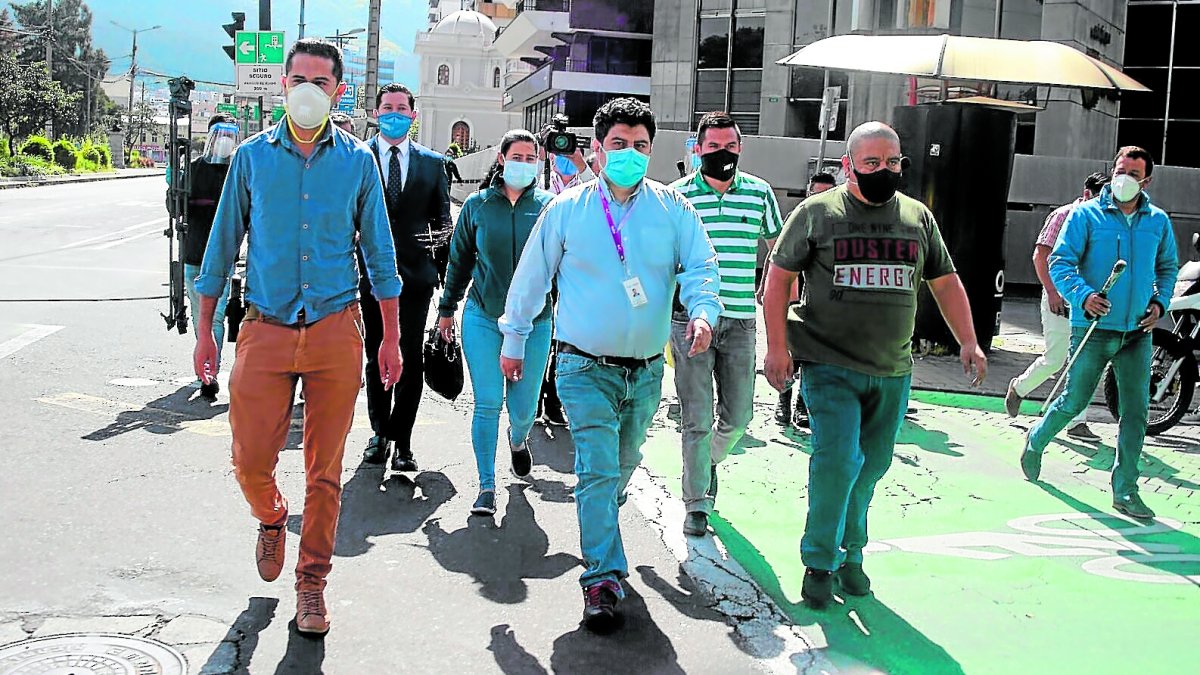 Fiscalía. A finales de mayo pasado, excolaboradores del exsecretario Mantilla dieron sus versiones sin juramento.