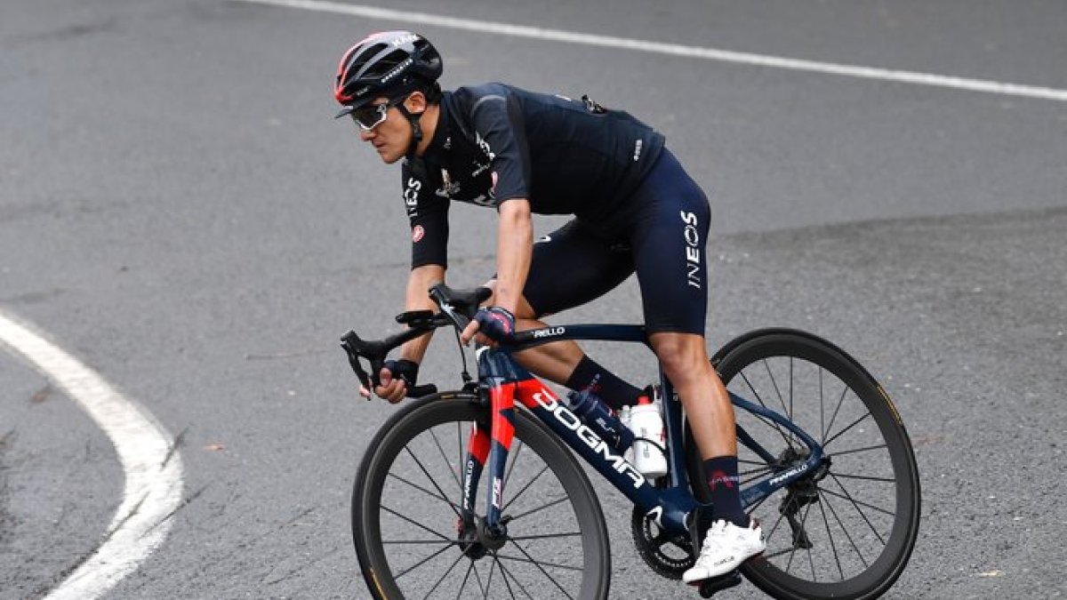 Richard Carapaz fue protagonista en la etapa inicial de la Vuelta a España en la que se ubicó en el segundo lugar.