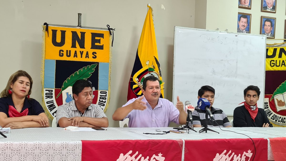 El Frente Popular en Guayas convocó a sus bases al parque Centenario a las 16:00.