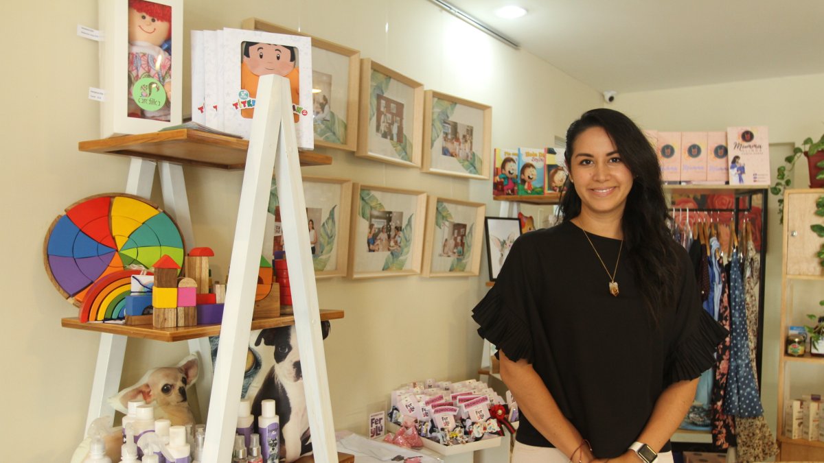 Lissette Arellano, co-fundadora de Comadres Coworking en Guayaquil.