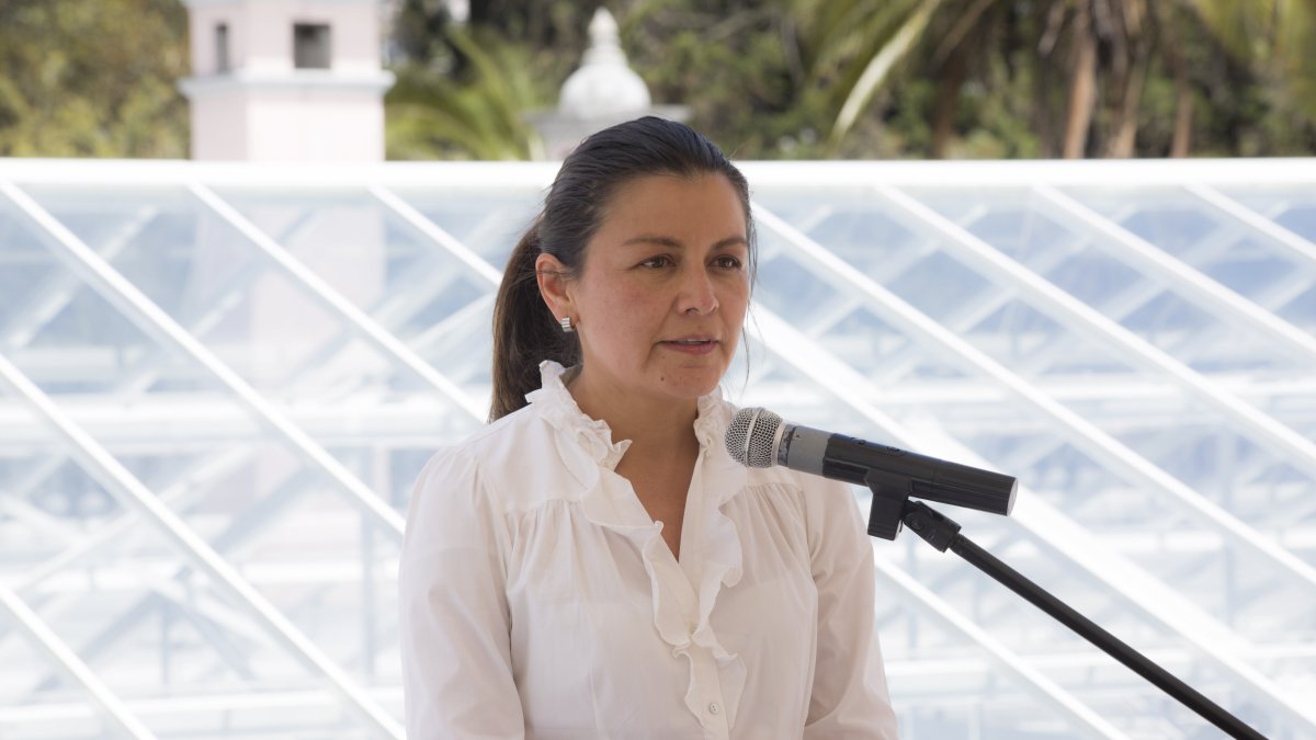 Angélica Arias es arquitecta y máster en Trabajo Social. Fue directora del Instituto Metropolitano de Patrimonio de Quito y subsecretaria de Memoria Social del ministerio de Cultura y Patrimonio.