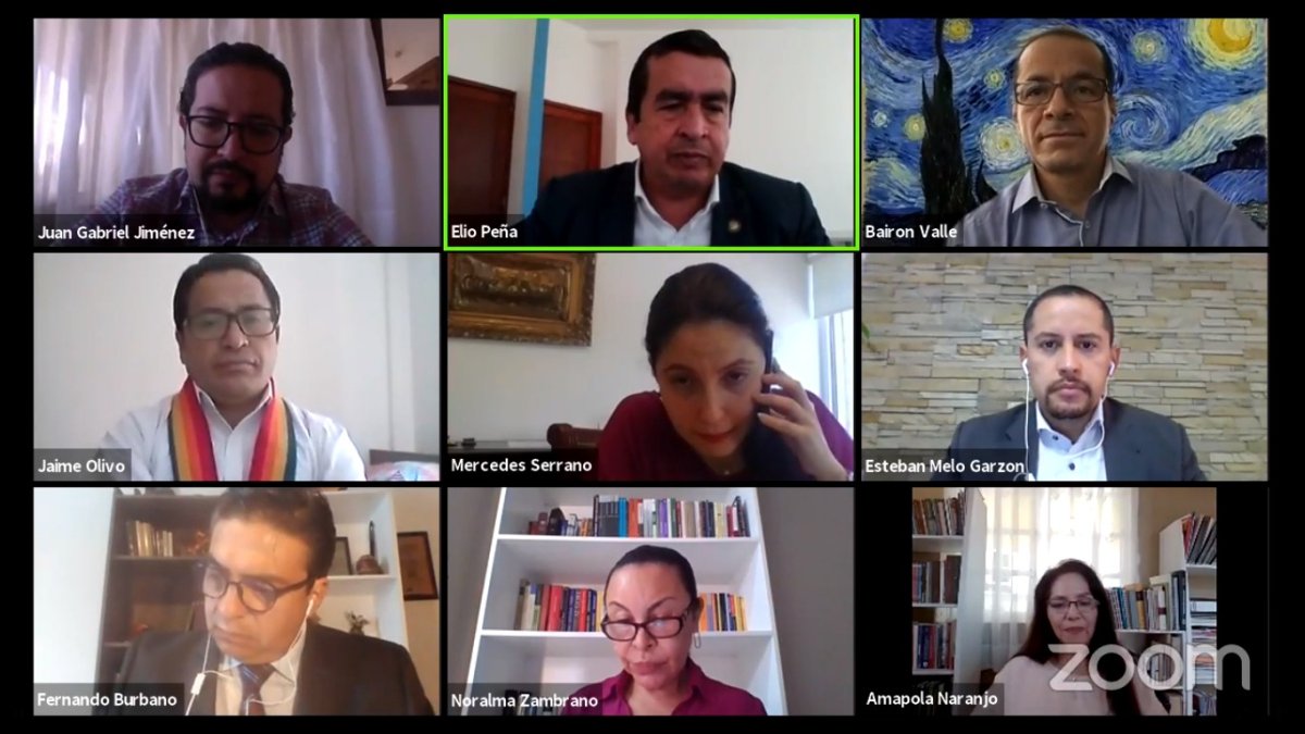 Comparecencia. La Comisión de Fiscalización recibió ayer a Fernando Burbano, presidente de la comisión que investigó los hechos de octubre.