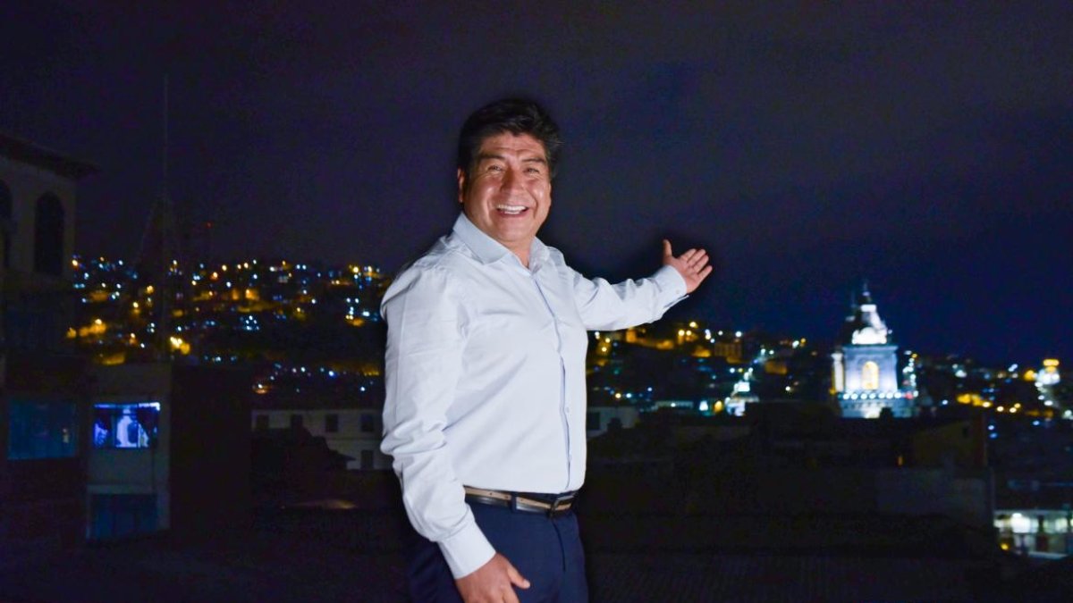 El alcalde de Quito indicó en sus redes que le dio coronavirus.