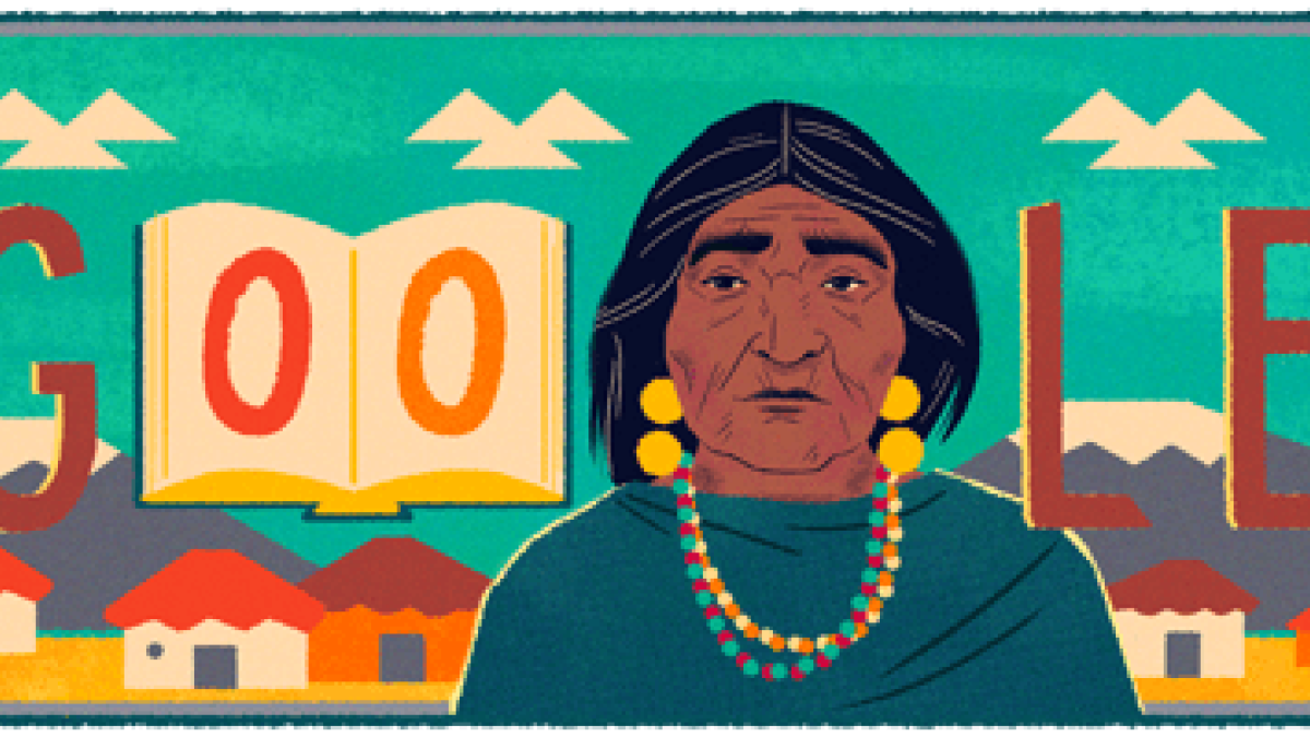 Al ingresar al buscador se puede ver la imagen de esta mujer ecuatoriana que hoy cumpliría 139 años.