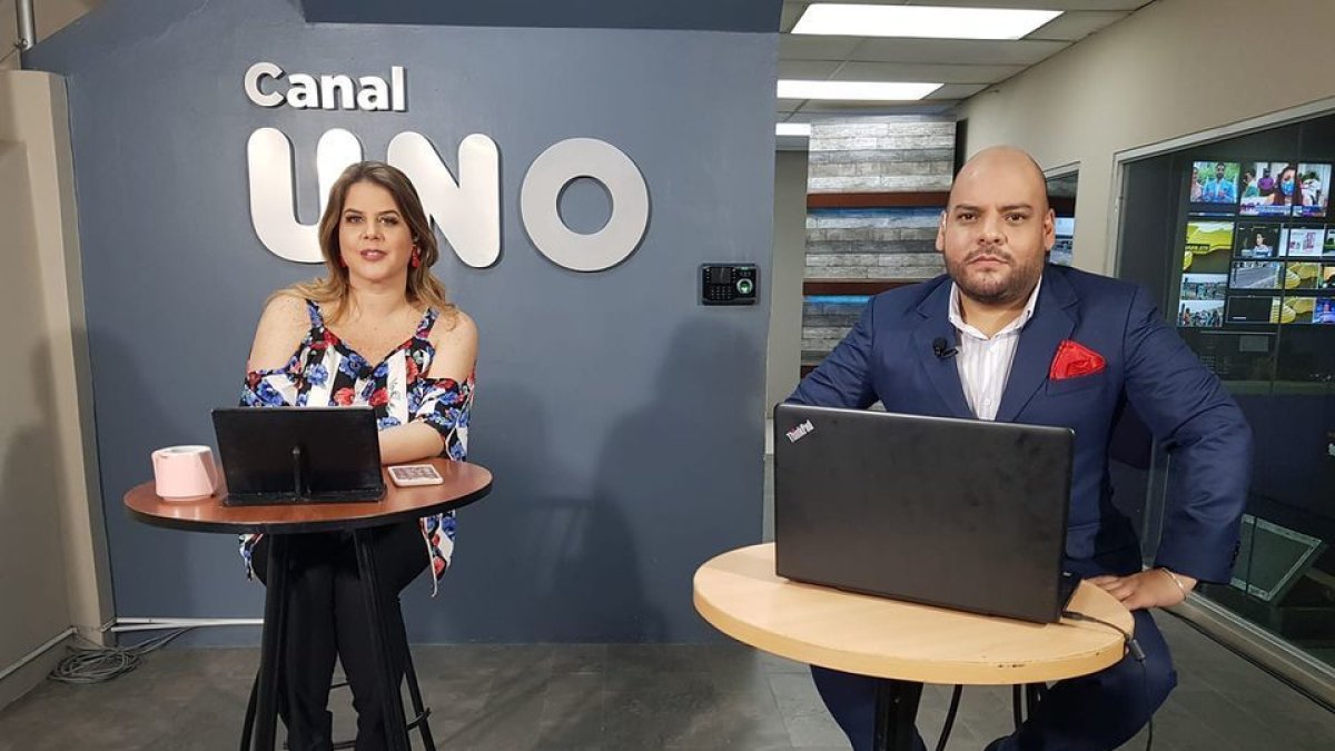 Enrique con La Nena.