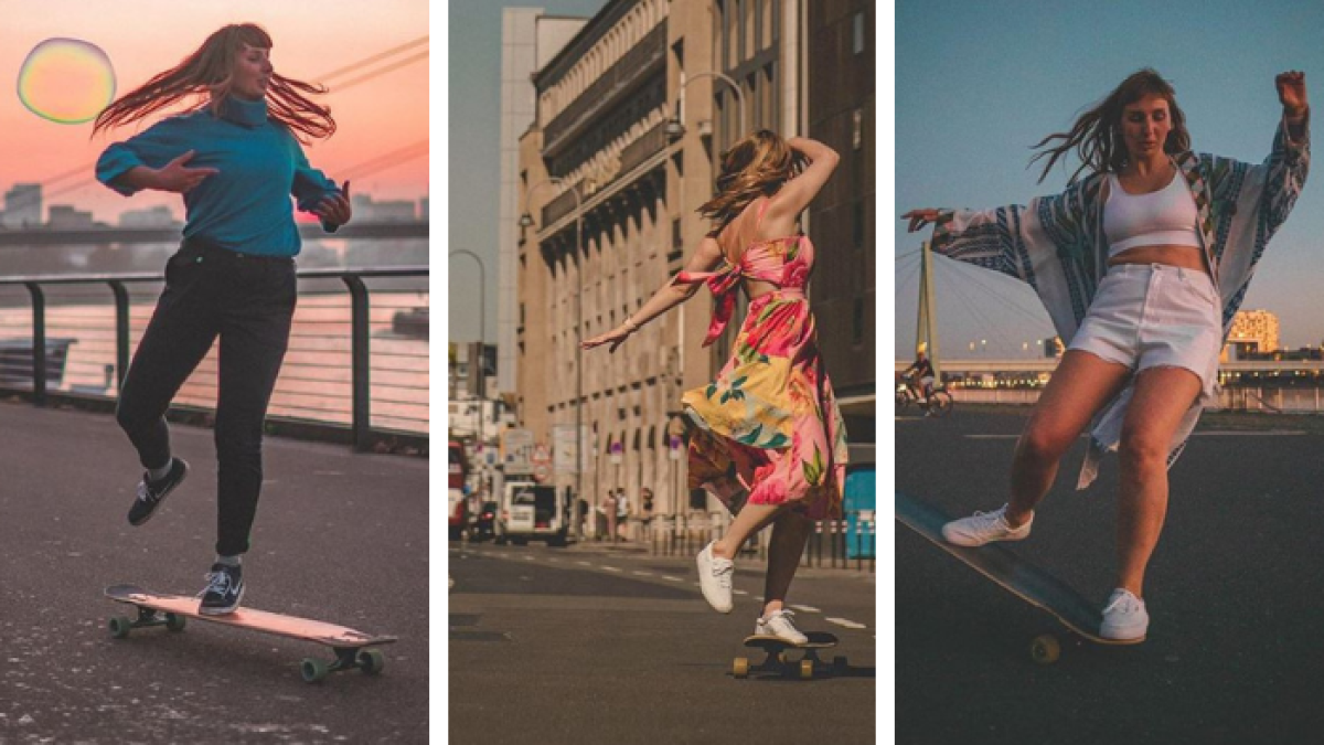 Giulia Alfeo es una patinadora alemana que conquista las redes sociales desde @giulia.alfeo.