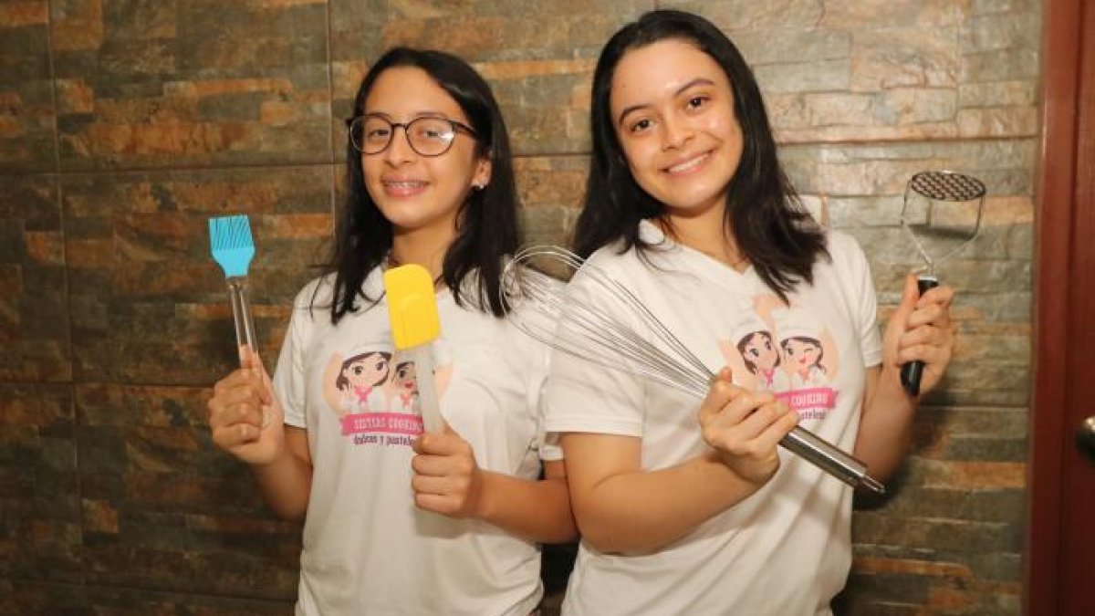Fiorella y Gabriela Egas conforman el emprendimiento Sisters Cooking.