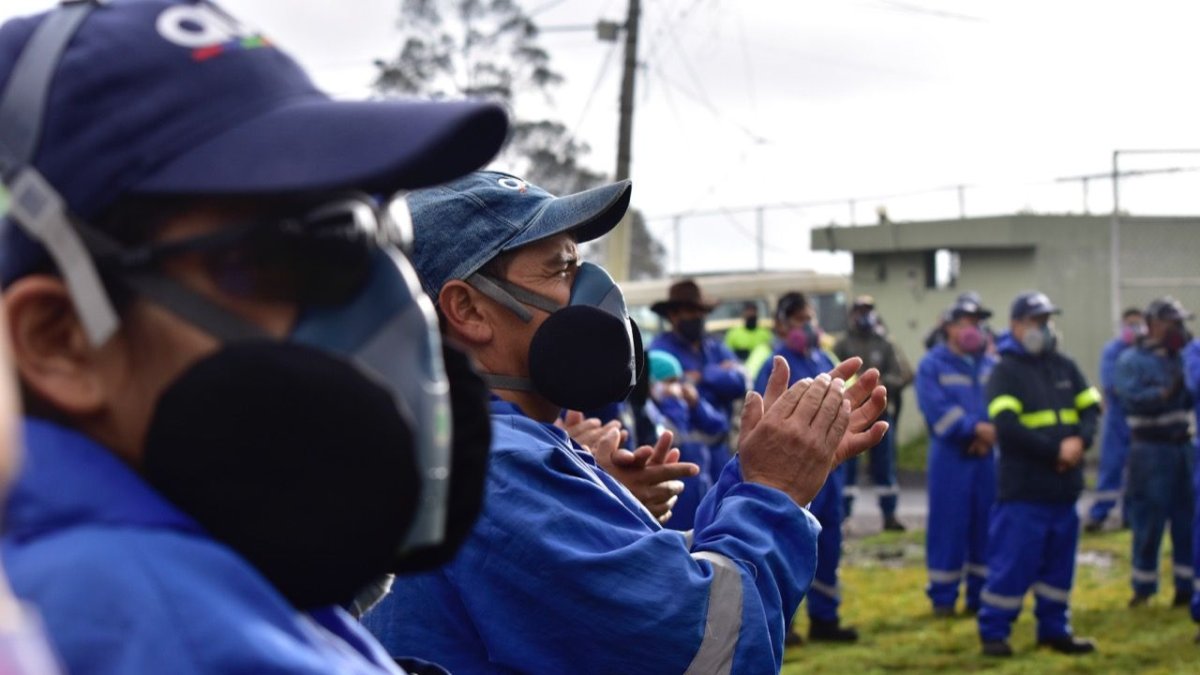 Diez trabajadores de Emaseo fallecieron por coronavirus.